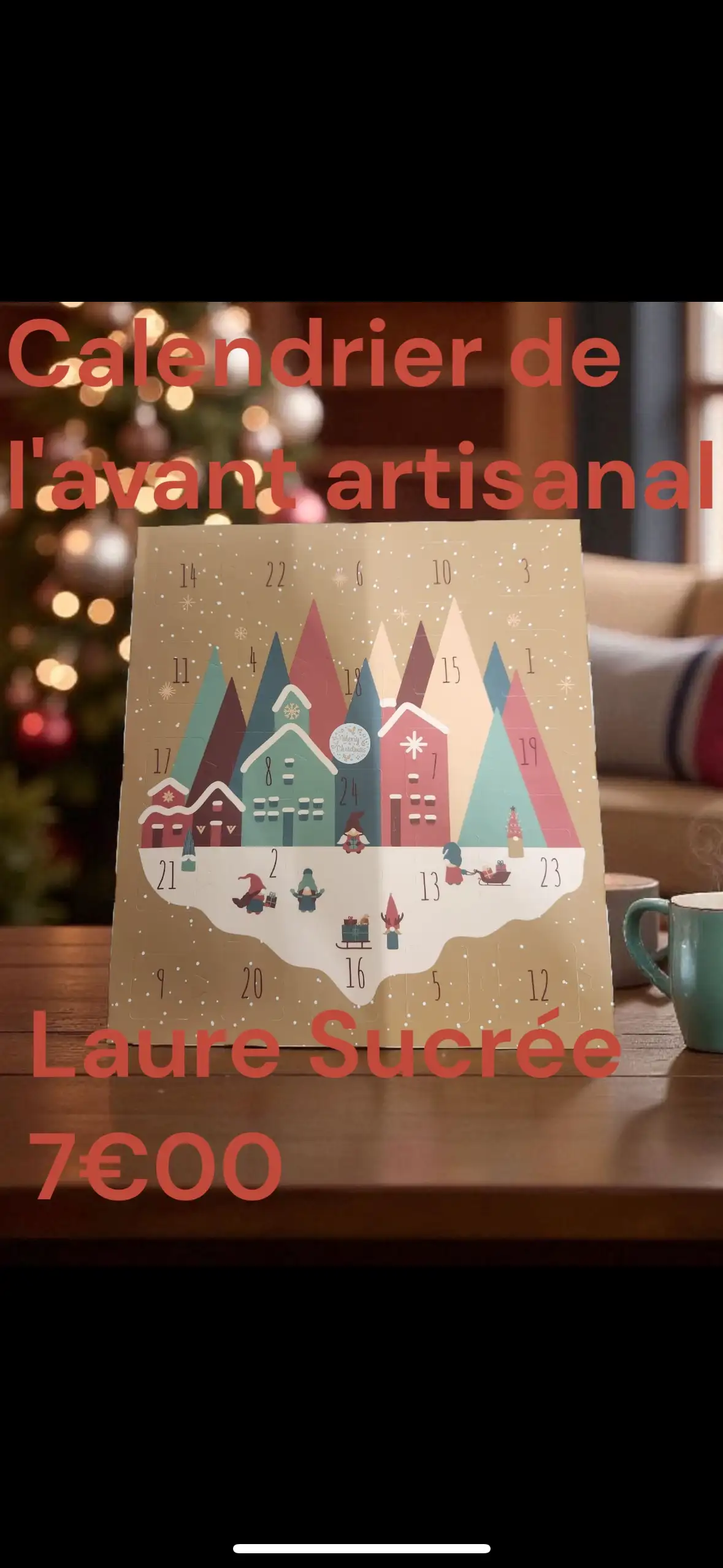 Calendrier de l’avent chocolat