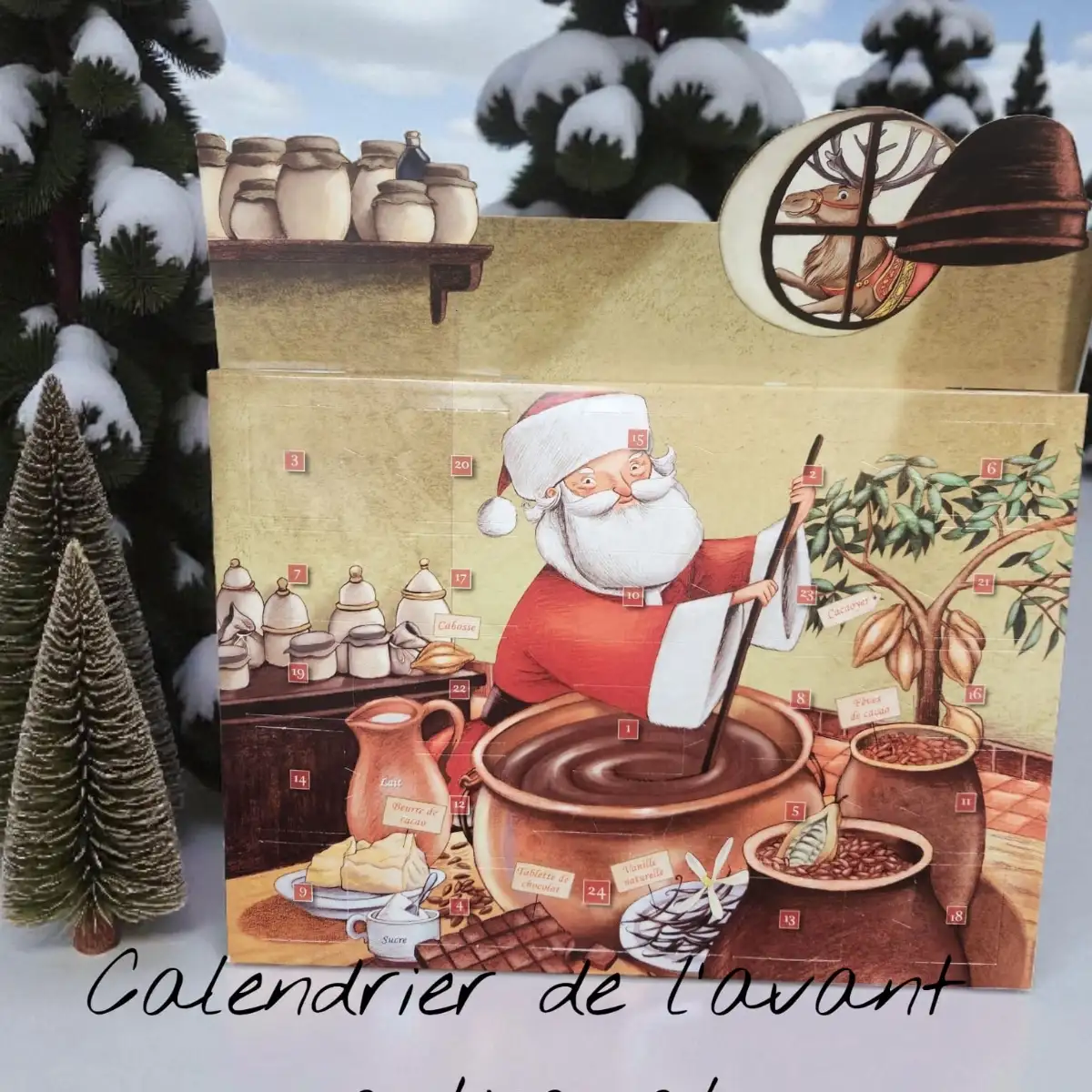 Calendrier de l’avent au sucre petillant