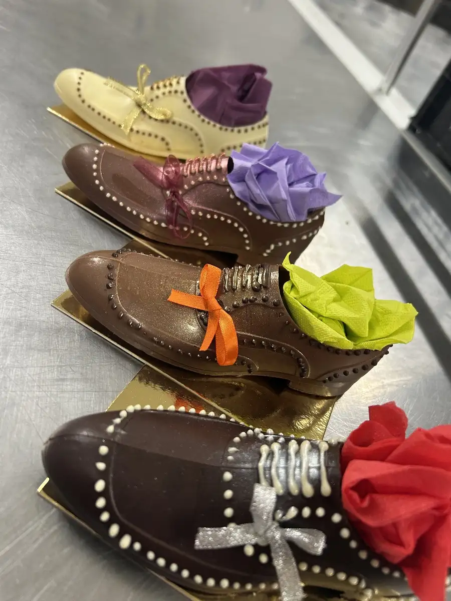 Chaussure en chocolat homme  chois A